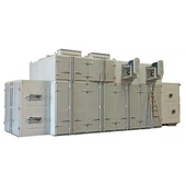 Màquina assecadora d'alimentació